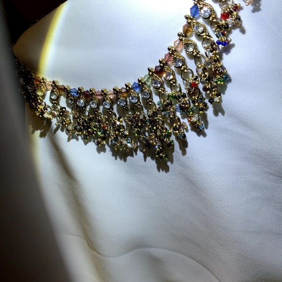 Vintage/Boho Adjustable Collar Style Necklace Set - Picture 10 of 11